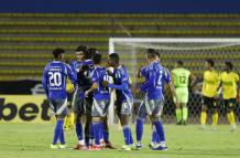 Toda la celebración de Emelec para el empate e ir a los penales.
