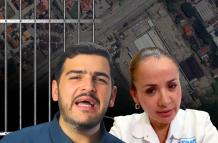 Aquiles Álvarez y Marcela a cana