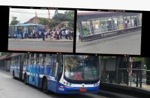 Bus de Metrovía sufre desperfecto en el sur de Guayaquil