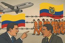 La reciente deportación masiva de ciudadanos colombianos privados de libertad desde Ecuador ha generado tensiones diplomáticas entre ambos países