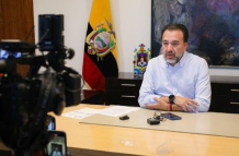 Pabel Muñoz, alcalde de Quito, enfrenta la revocatoria de su mandato desde abril del 2025.