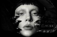 Lady Gaga en la sesión de fotos de Mayhem