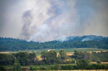 incendio forestal  Francia.