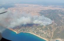 España incendio.
