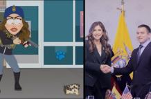 Kristy Noem, noboa South Park