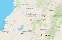 Temblor en Santo Domingo de los Tsáchilas.