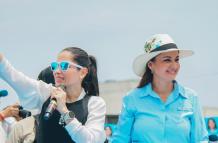 Marcela Aguiñaga y Luisa González