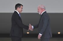 Daniel Noboa y Luiz Inácio Lula da Silva
