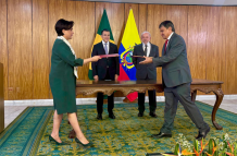 Autoridades de Brasil y Ecuador firman memorandos de entendimiento en áreas clave como tecnología y agricultura.