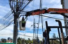 Retiro de cables aéreos Quito