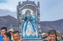 Recorrido de la Virgen de El Cisne