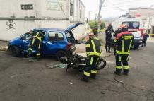 accidente de transito en Quito