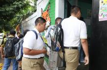 Estudiantes en El Salvador
