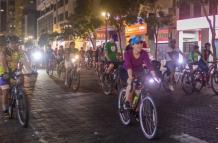 Ciclistas de la calle