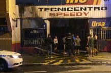 Incendio en lubricadora Guayaquil