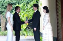 NOBOA CON PRINCIPES HEREDEROS DE JAPON