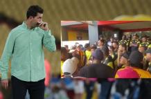 Ismael Rescalvo volvió a perder y los hinchas ya no soportan más los malos resultados.