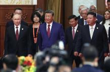 Xi Jinping yVladímir Putin