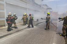 Bomberos de Guayaquil.