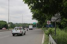Oreja vial vía Perimetral