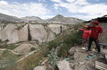 erosión y peligro en el río Monjas