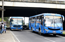 Tráfico vehicular en Quito