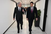 Benjamín Netanyahu y Marco Rubio