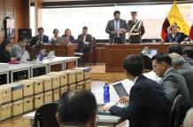 Audiencia. Toainga continuará este 17 de septiembre con la exposición de los indicios probatorios en contra de los 24 procesados por el caso Sinohydro.