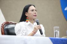 DIANA ATAMAINT PRESIDENTA DEL CNE