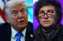 Javier Milei y Donald Trump