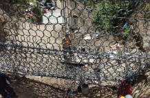 mallas para evitar aluviones