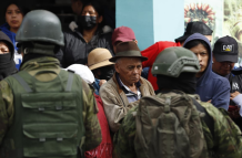 Llegada de Noboa a Otavalo