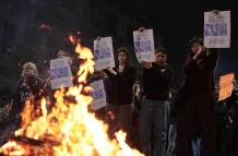 manifestación  en Buenos Aires