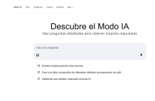 Google Modo IA