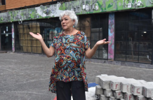 Manuela Gallegos, exdirigente de La Mariscal, lamenta el deterioro que enfrenta esta zona en Quito.