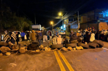 Cierre en El Tambo