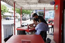 oferta gastronómica en ciudadela Miraflores