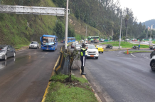 Imagen referencial de la autopista General Rumiñahui.