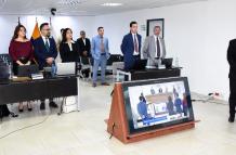 El pasado 18 de septiembre, la perito actuó en la audiencia de Juan Esteban Guarderas contra Aquiles Álvarez, en el TCE.