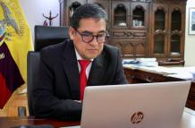 El presidente de la Corte Nacional de Justicia, José Suing, avanza en el trámite para la extradición de Xavier Jordán, para que afronte el juicio por el caso Metástasis.