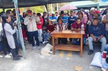 Marlon Vargas enfatizó que el objetivo de las movilizaciones es exigir dignidad, justicia y paz, y no fomentar la violencia.
