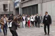 La bancada de ADN acudió a la Fiscalía para denunciar a Marlon Vargas, presidente de la Conaie.