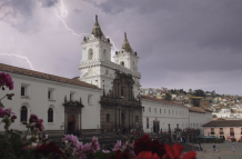 El cordonazo de San Francisco en Quito
