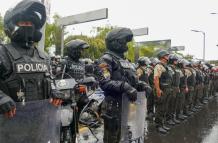La Policía Nacional anuncia un fuerte despliegue con el Bloque de Seguridad para aumentar los operativos ante el paro de la Conaie.