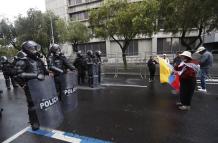 Las protestas han generado bloqueos en rutas clave, especialmente en Imbabura y Pichincha