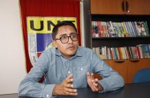 Andres Quishpe dialoga con EXPRESO