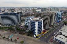 Vista panorámica de la Ciudad del Sol, donde convergen el mall, hoteles, un hospital y comercios.