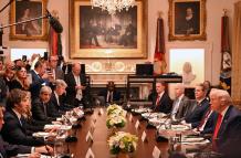 Javier Milei y Donald Trump
