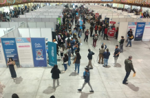 La Segunda Feria de Empleo 2025, de Conquito, se desarrolló en el Centro de Exposiciones Quito.