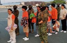 Detenidos en el paro nacional